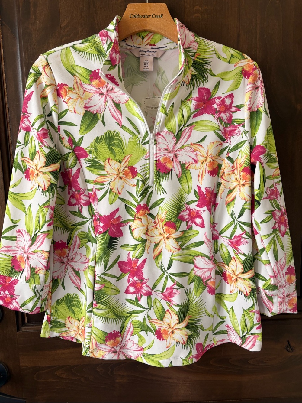 Women’s NWT Tommy Bahamas Everyday Active1/4 Zip Pullover